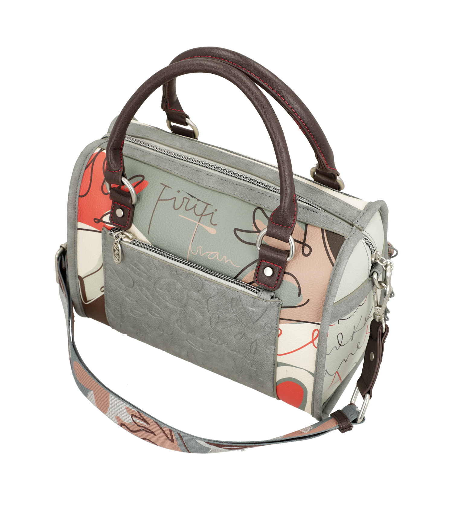 Borsa Anekke con doppio manico e tracolla removibile Bianco TU | Giò Fashion