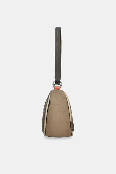 Borsa Anekke Donna a Spalla Compatta con Tracolla Regolabile Beige TU | Giò Fashion
