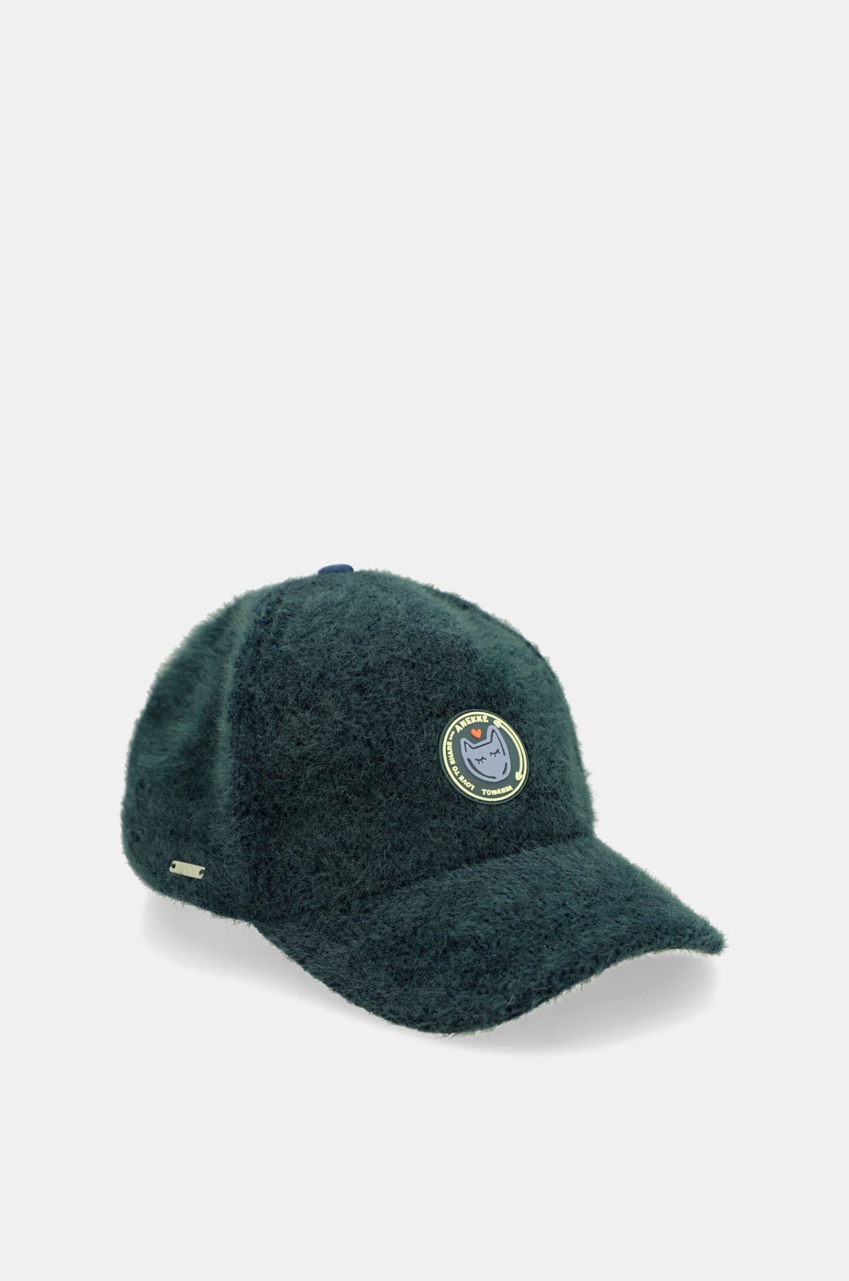 Cappellino Anekke donna in tessuto effetto pelliccia Verde TU | Giò Fashion
