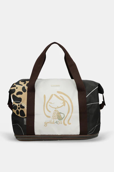 Borsa viaggio Anekke donna capiente con doppi manici Marrone TU | Giò Fashion