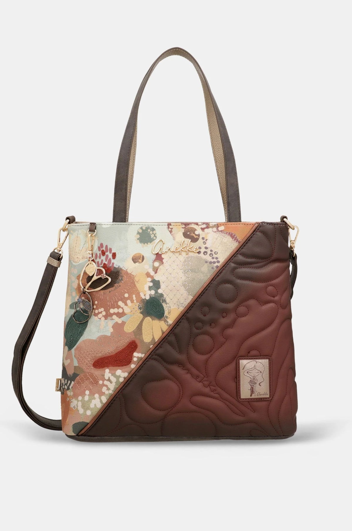 Borsa a Spalla Donna Anekke Grande con Tracolla