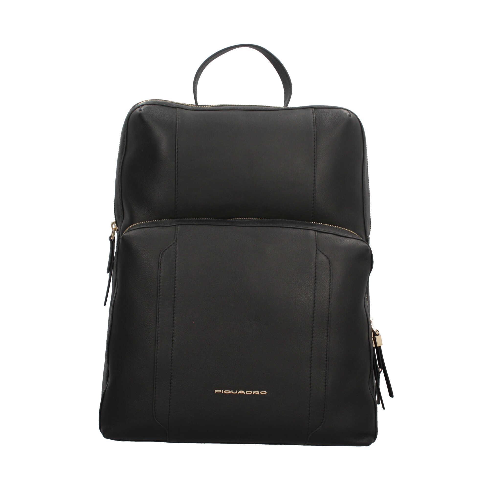 Zaino Piquadro porta PC donna elegante e funzionale NERO TU | Giò Fashion