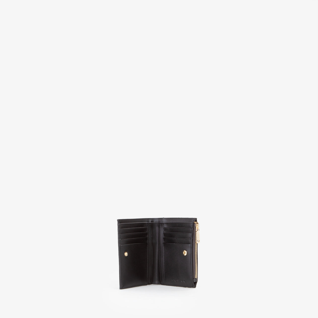 Portamonete donna Mario Valentino con zip e stampa logo all over