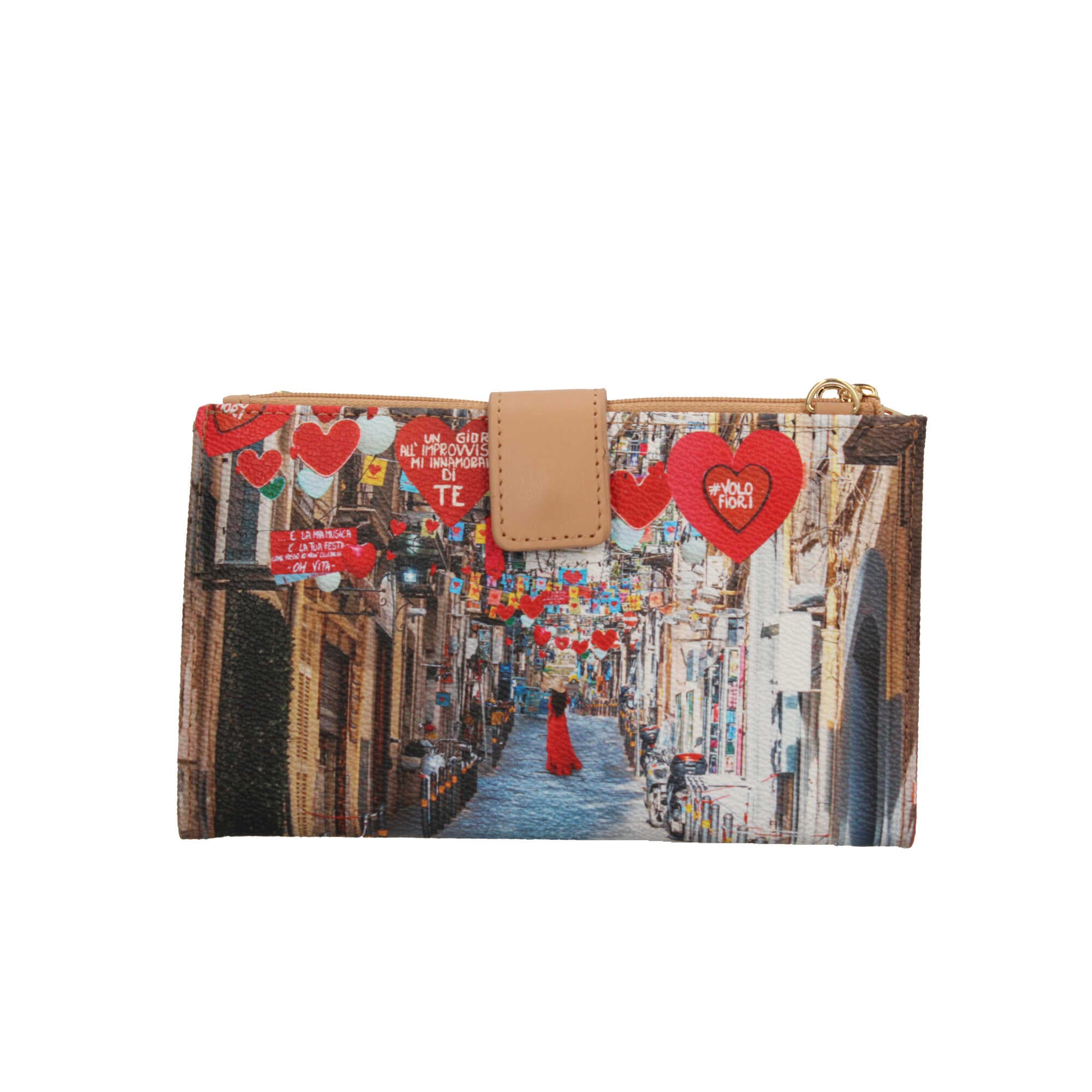 Portafoglio pochette Y Not Napoli Love