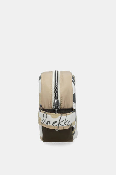 Beauty Case Anekke Donna Compatto con Laccetto Laterale Pratico Beige TU | Giò Fashion