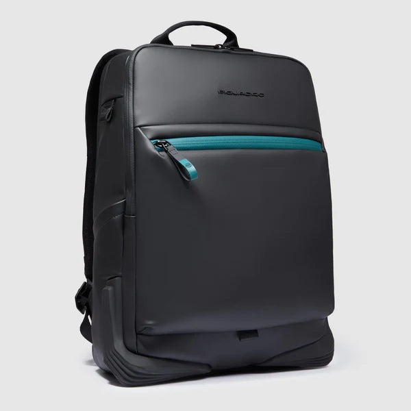 Zaino Piquadro porta PC con tasca frontale e design tecnico Nero TU | Giò Fashion