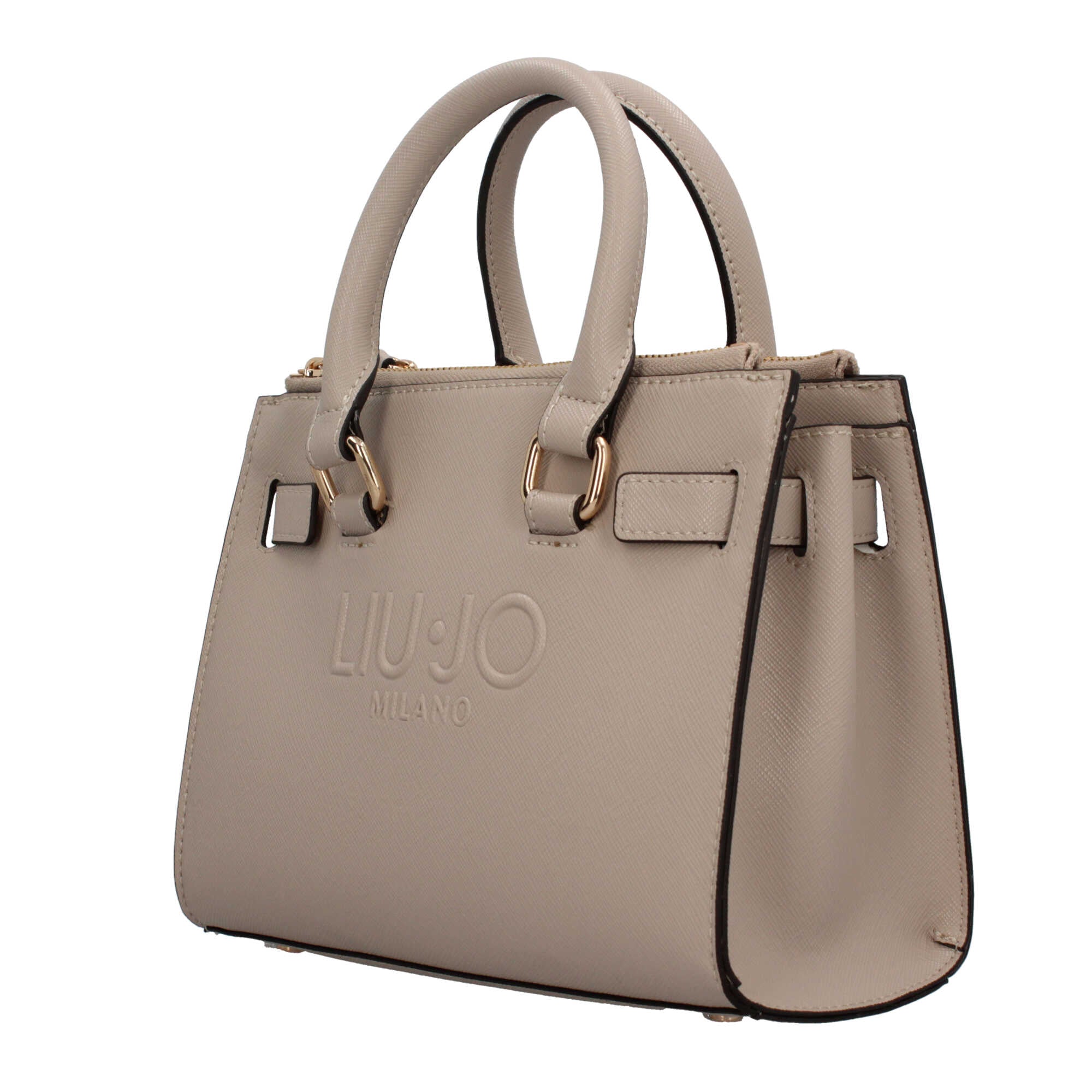 Borsa Donna Liu Jo con Logo in Rilievo e Design Moderno Avorio TU | Giò Fashion