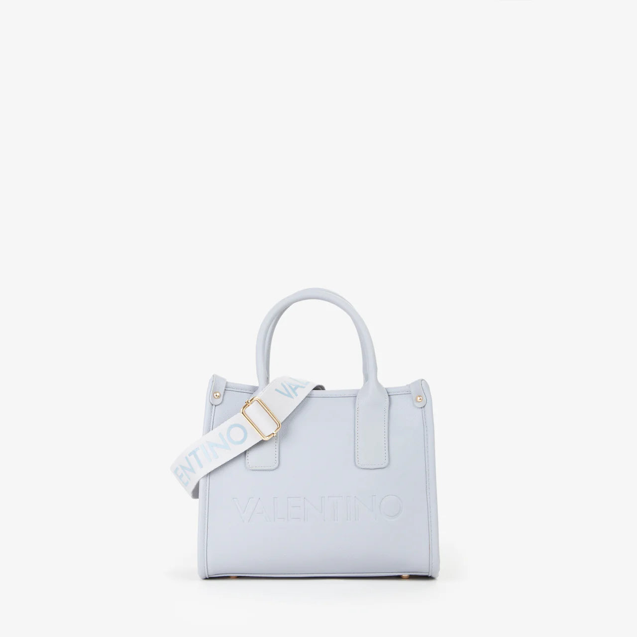 Valentino borsa a mano donna con tracolla regolabile AZZURRO TU | Giò Fashion