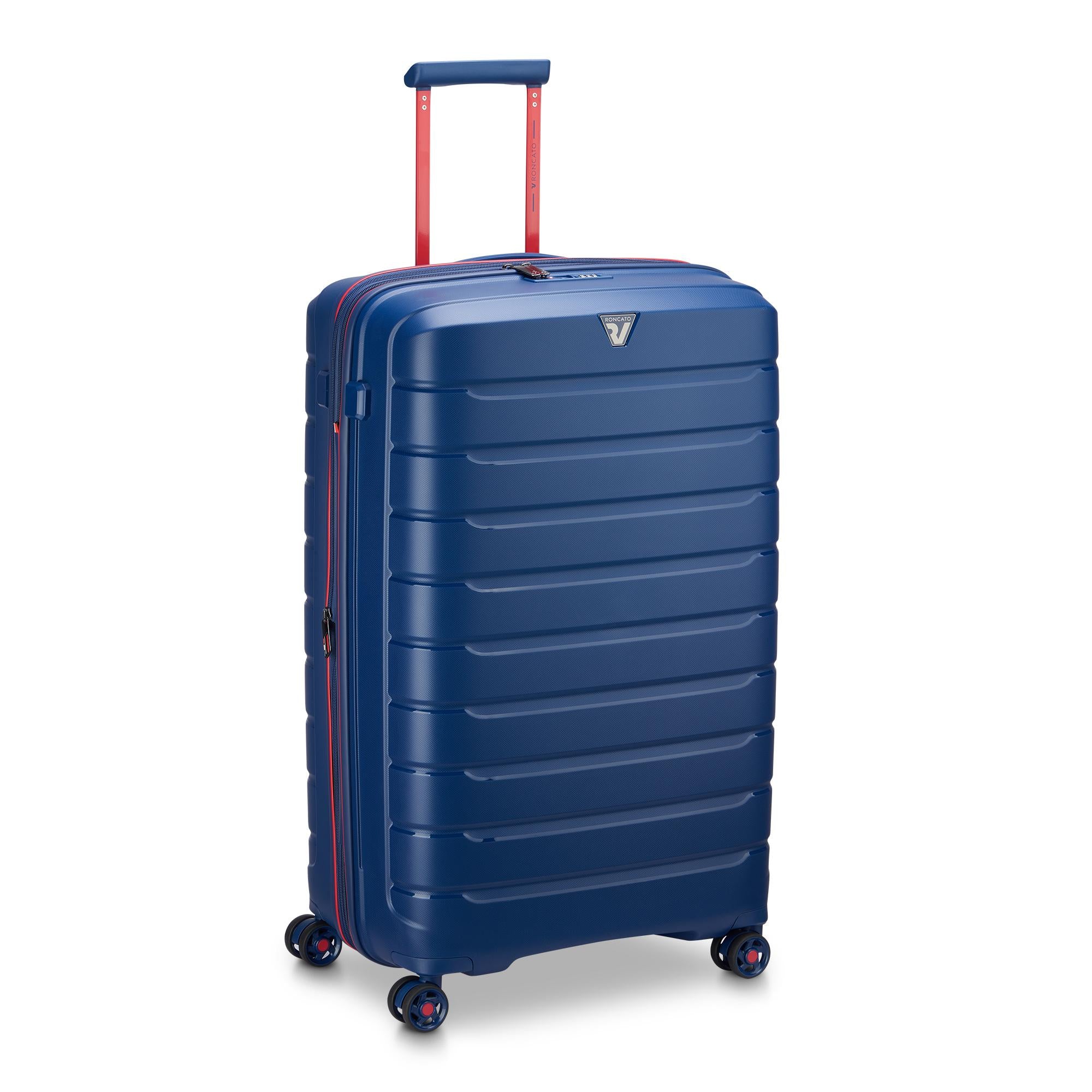 Trolley grande rigido Blu TU | Giò Fashion