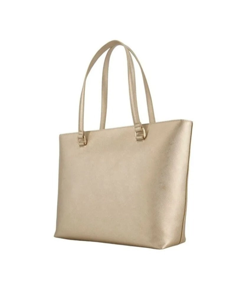 Shopper Liu Jo logo Milano Oro TU | Giò Fashion