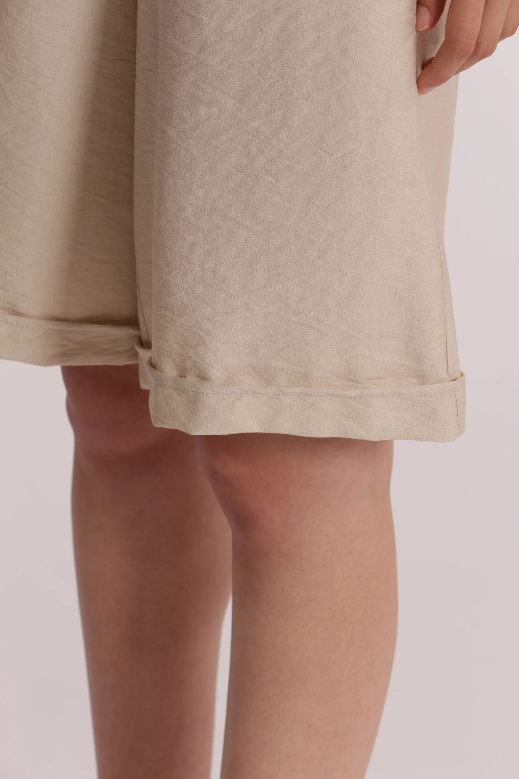 Mimi Mua bermuda donna eleganti a vita alta con tasche