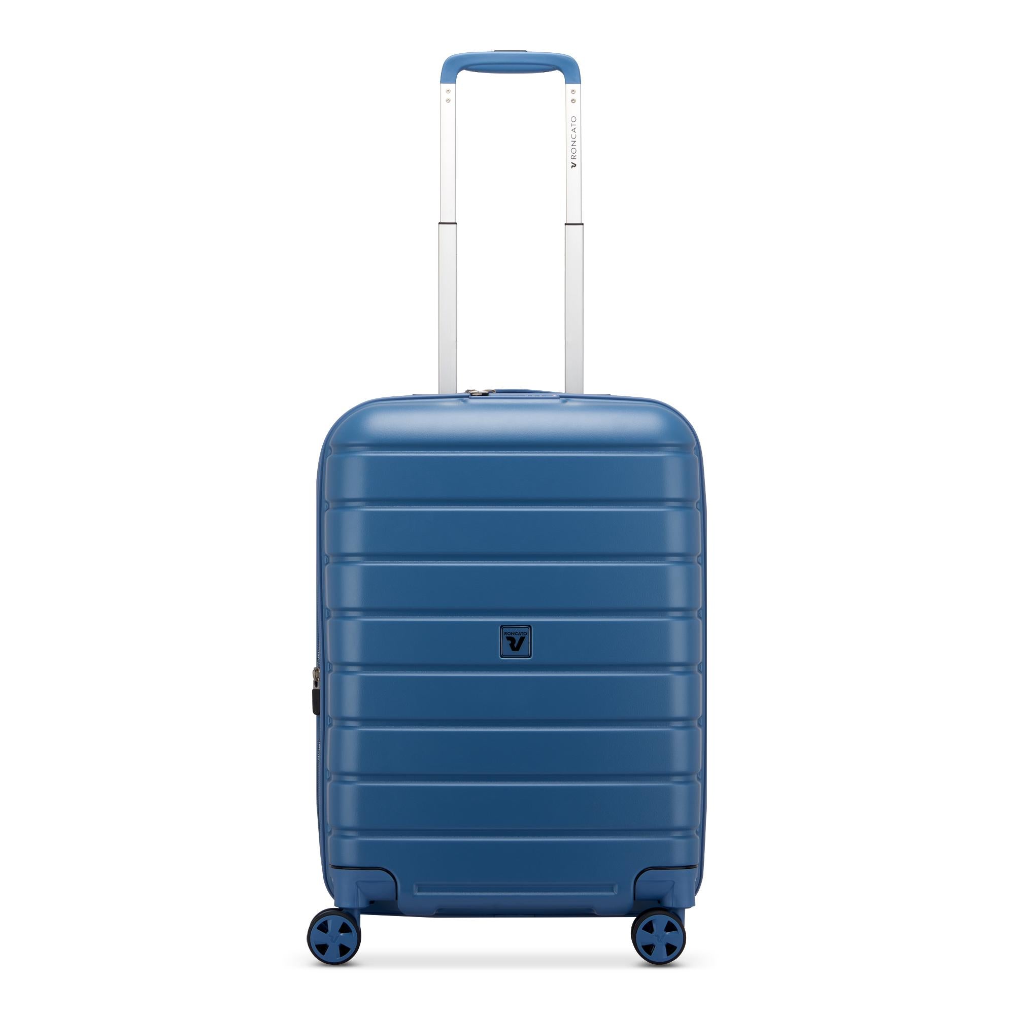 Valigia Trolley Espandibile Roncato blu (chiaro) TU | Giò Fashion