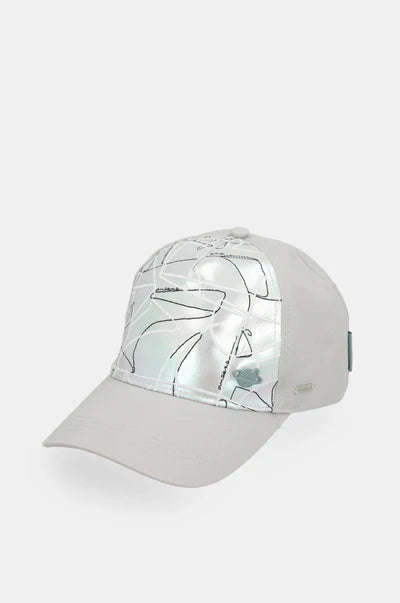 Cappellino Anekke con visiera curva e chiusura regolabile Argento TU | Giò Fashion