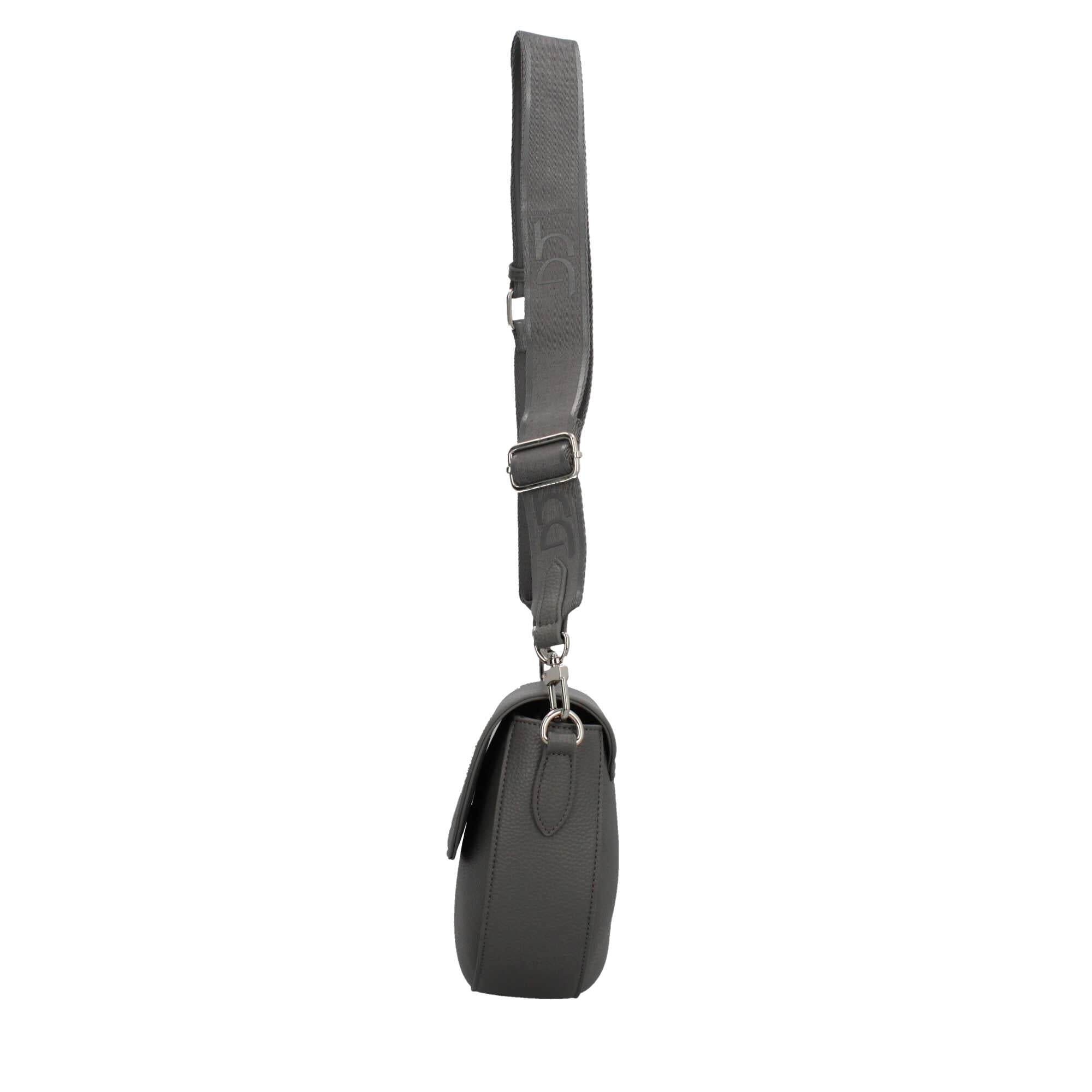 Borsa a tracolla By Byblos in ecopelle con design compatto Grigio TU | Giò Fashion