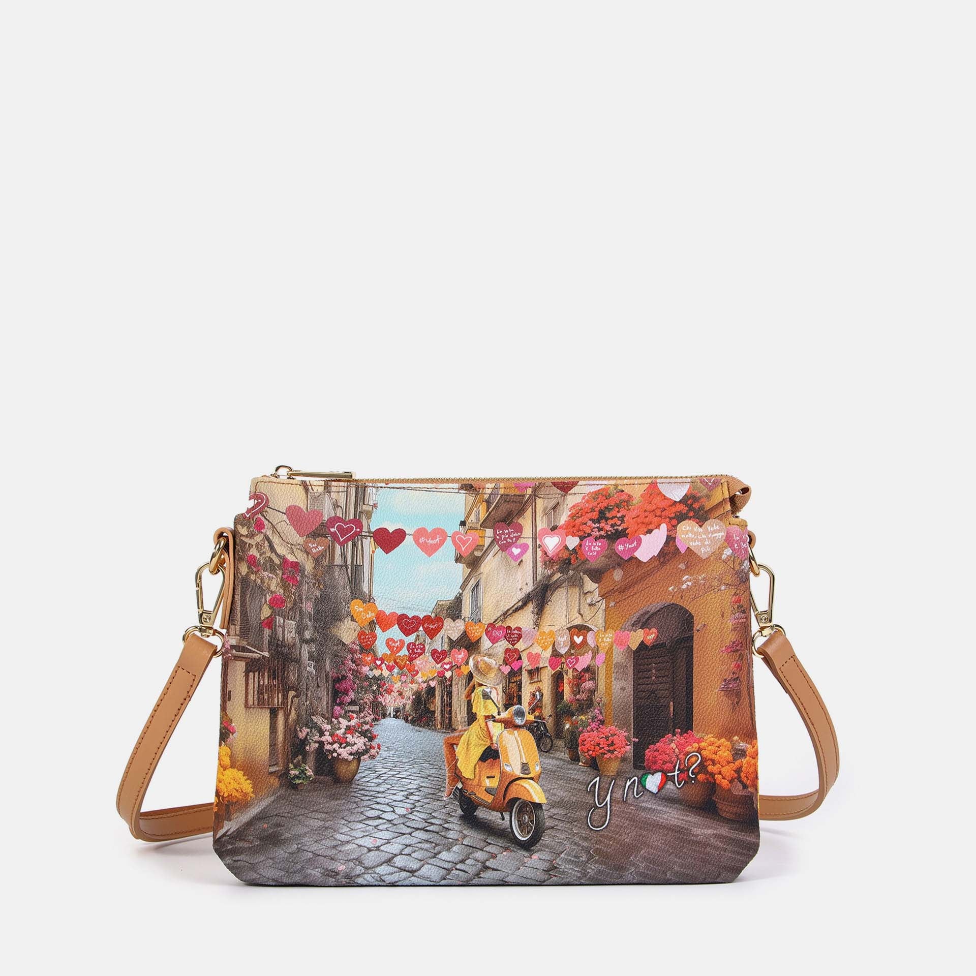 Y-Not Borsa a Spalla 2 Scomparti YesBag
