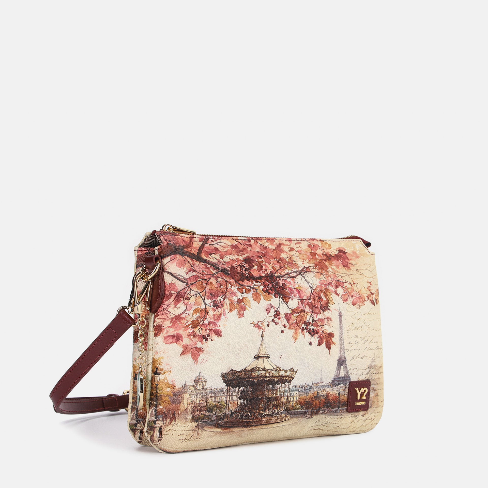 Ynot? Yes Bag Borsa a Tracolla Donna con Due Scomparti