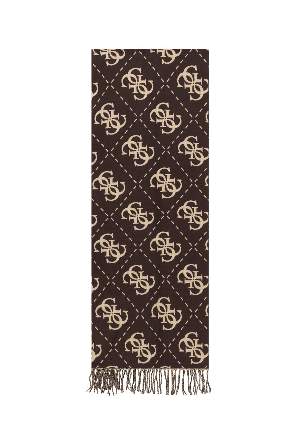 Sciarpa Guess Donna Reversibile con Motivo Logo All Over