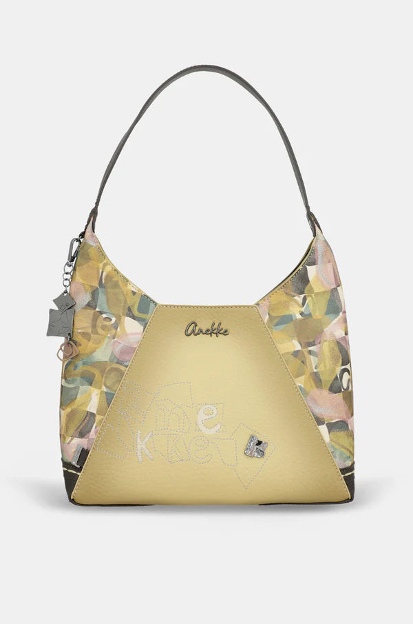Borsa A Spalla Anekke Donna con Tracolla Fissa Design Moderno Verde TU | Giò Fashion