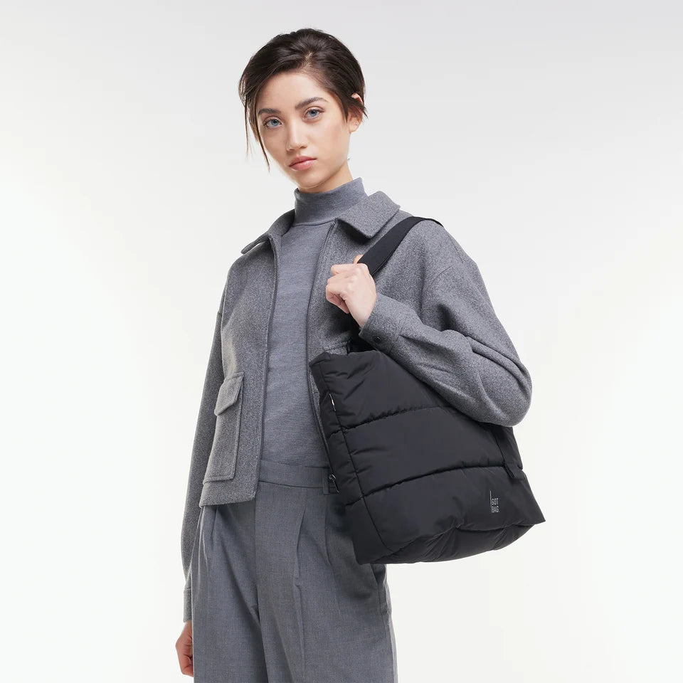 GOT BAG Puffer Tote Bag – Borsa Shopping Imbottita con Scomparto Laptop