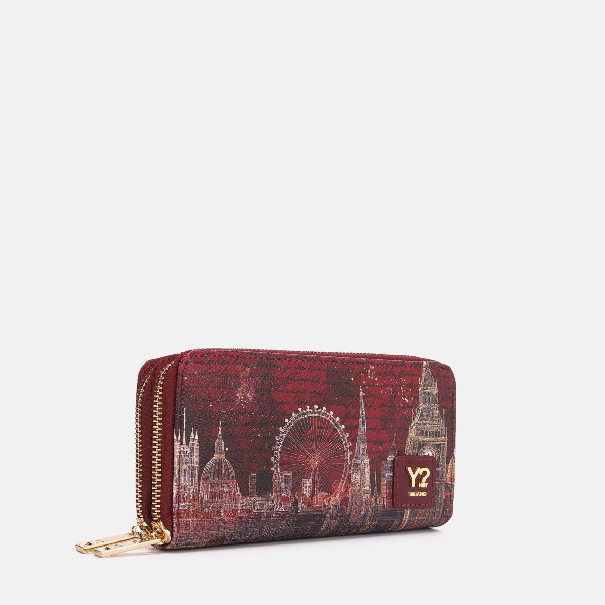 Ynot? Yes Bag Portafoglio Donna con Chiusura Zip
