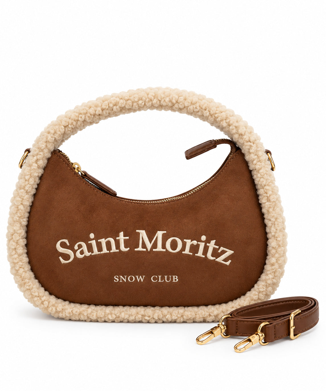 Borsa a Mano Piccola Kuvé Saint Moritz Snow Club con Tracolla