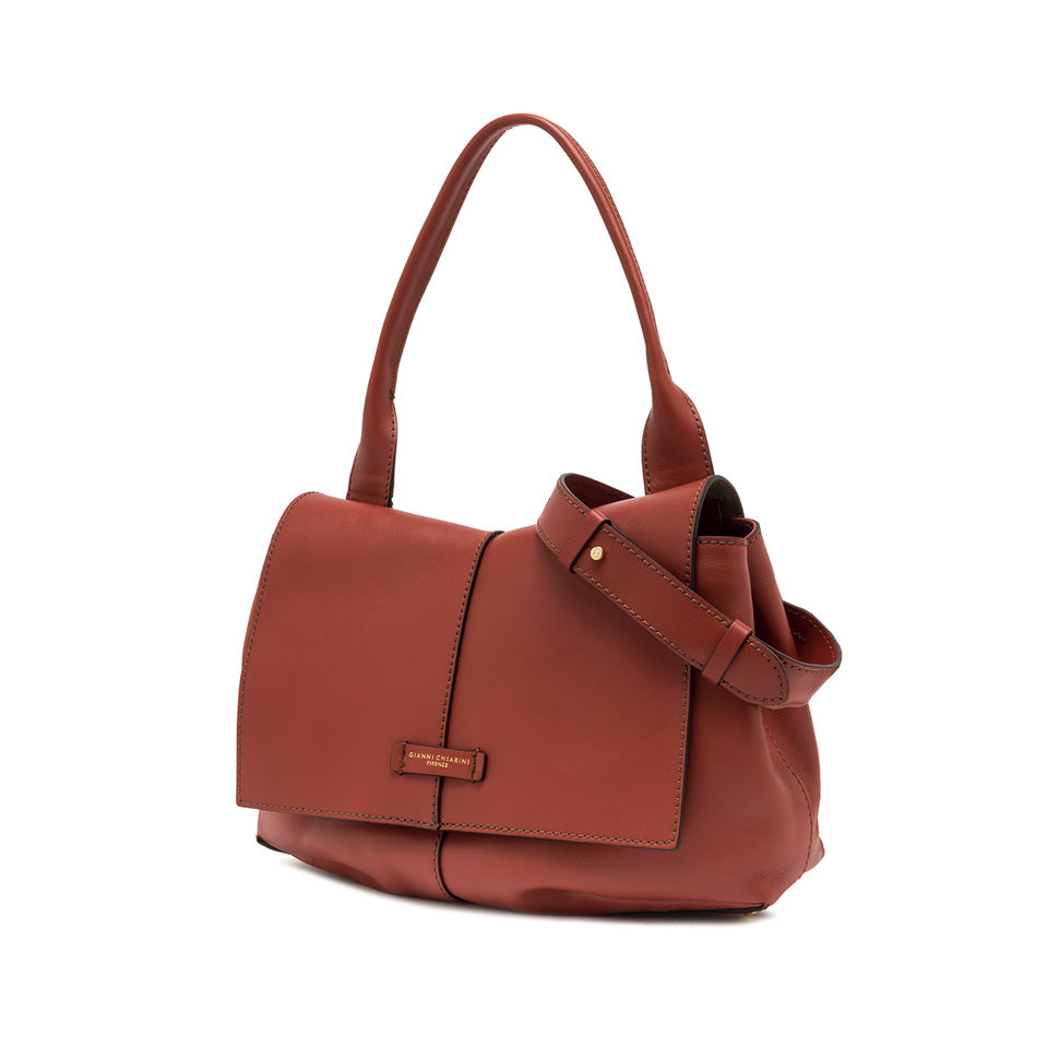 Borsa a mano Gianni Chiarini Eloise in pelle con doppia portabilità Rosso TU | Giò Fashion