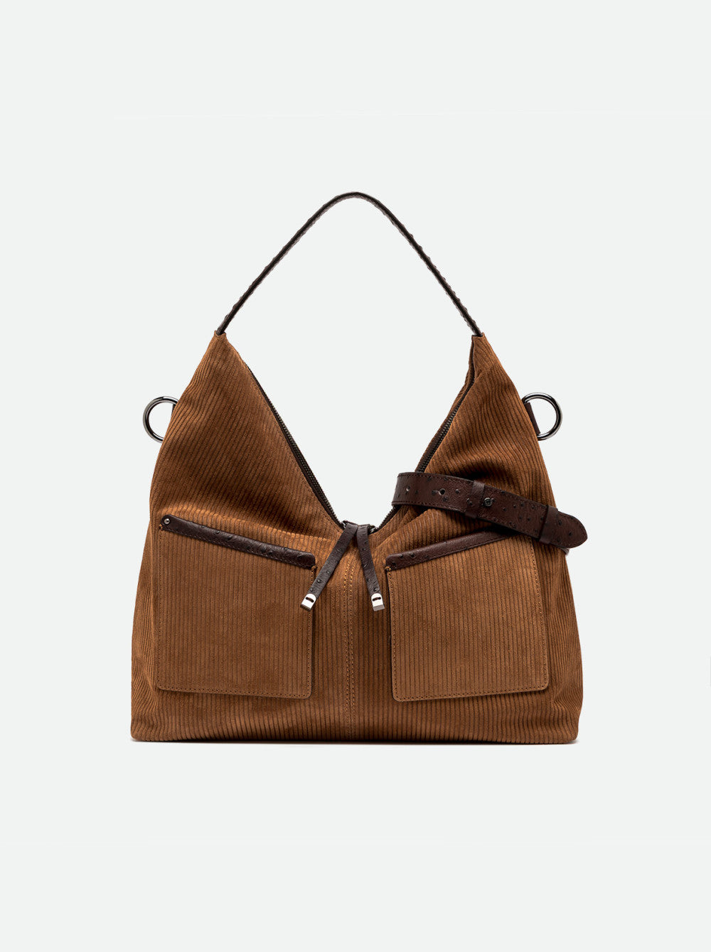 Borsa a Spalla Scilla in Pelle Scamosciata
