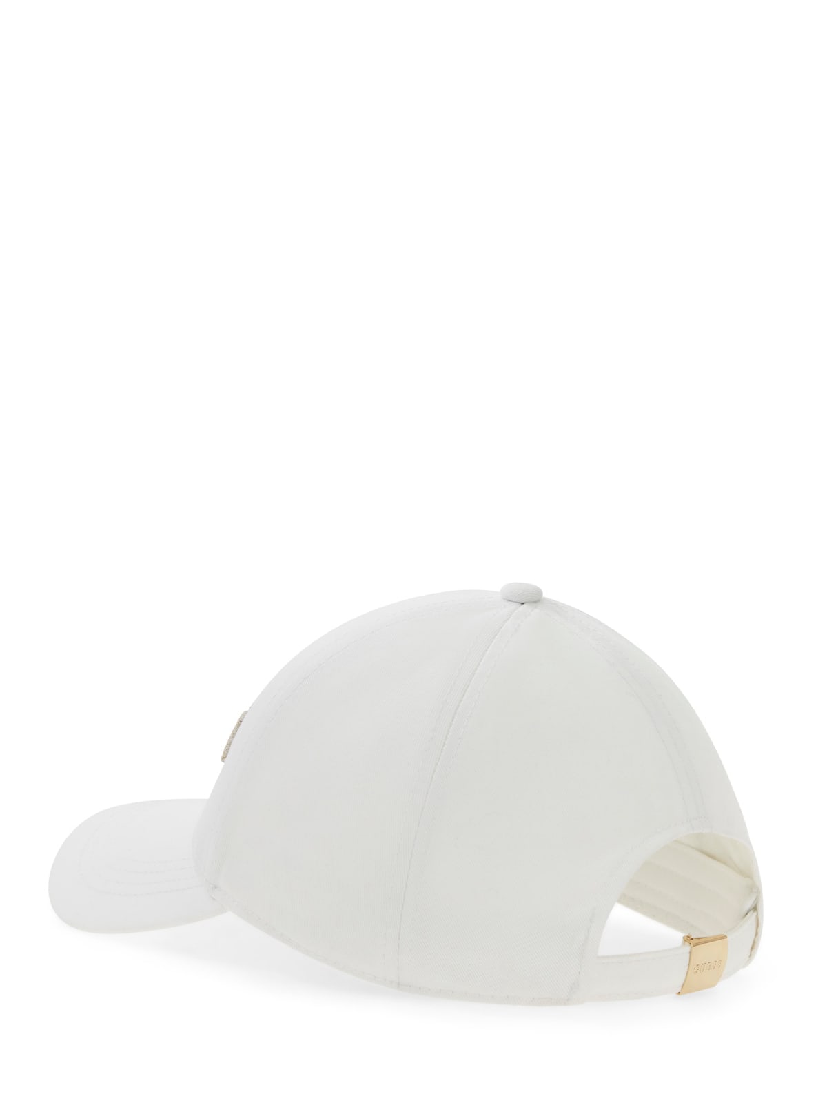Cappello Guess donna modello baseball con logo frontale glitter Bianco TU | Giò Fashion