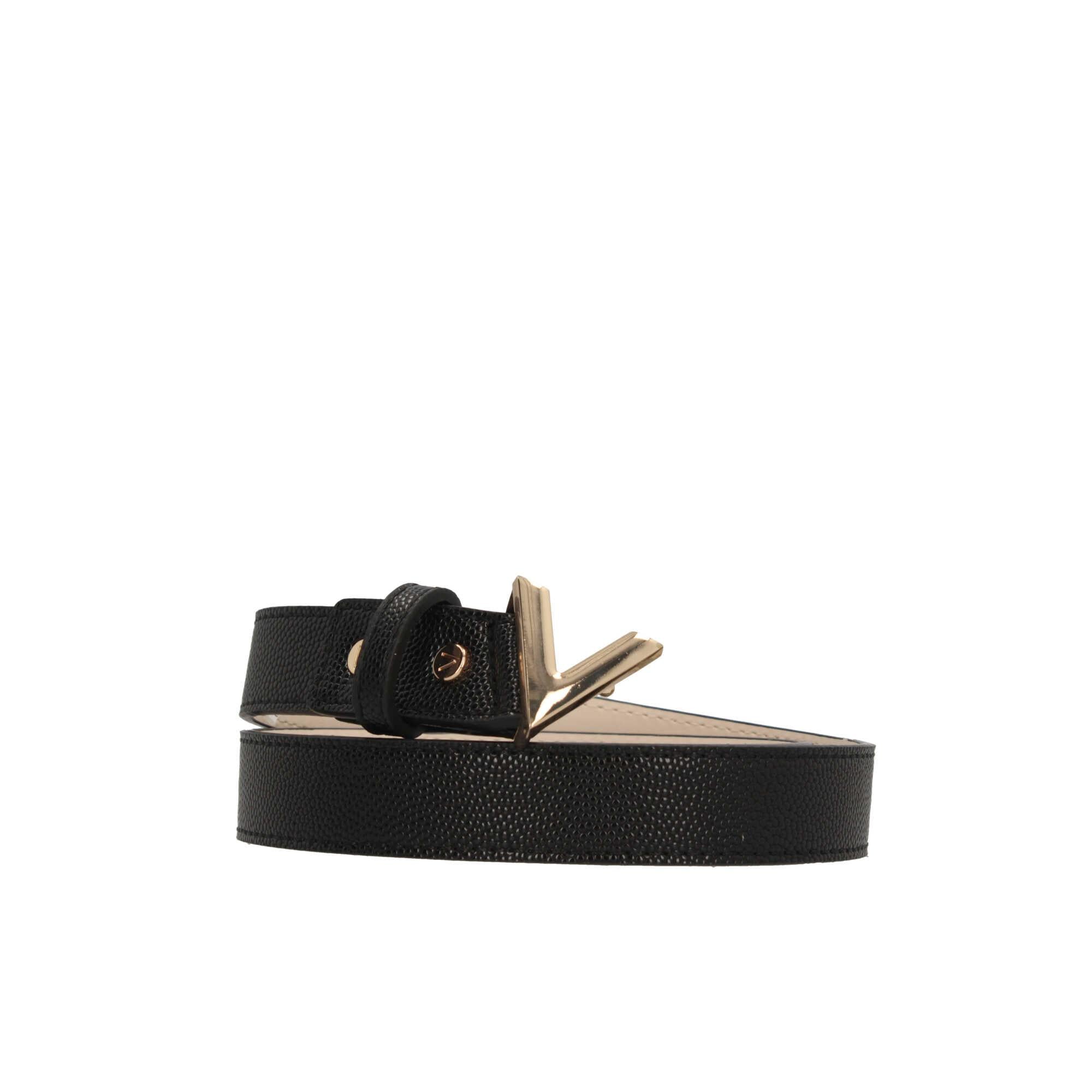 Cintura Valentino Impulse – Eleganza e Stile per Ogni Occasione NERO/ORO USA | Giò Fashion