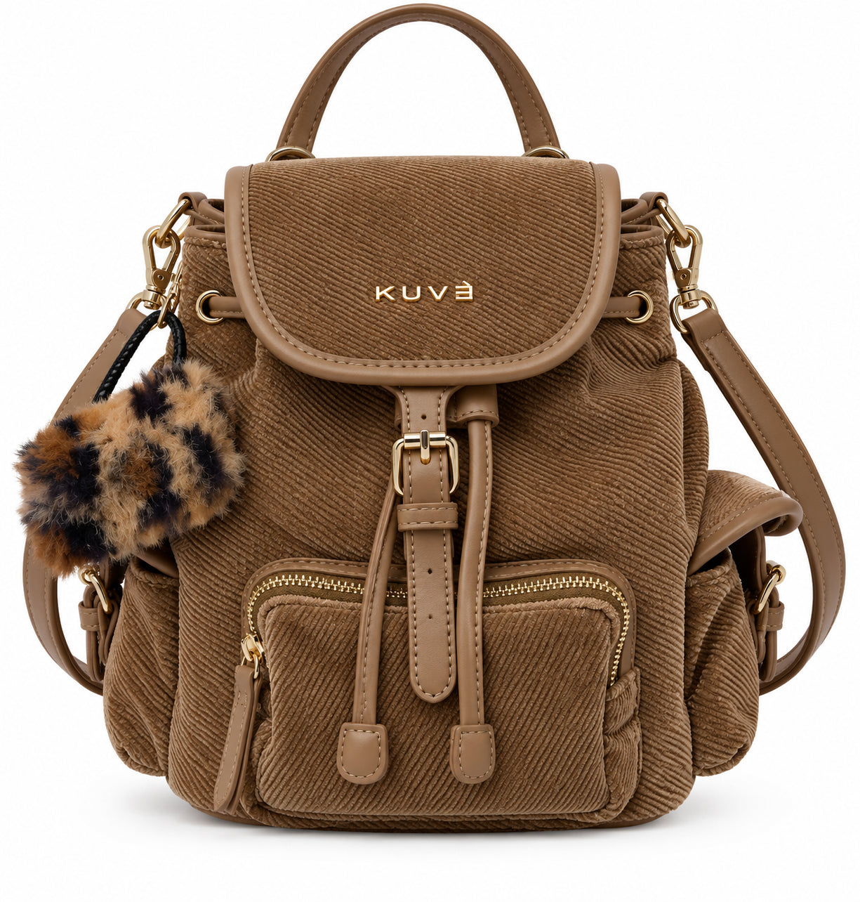 Borsa Zaino Kuvé con Charm Animalier
