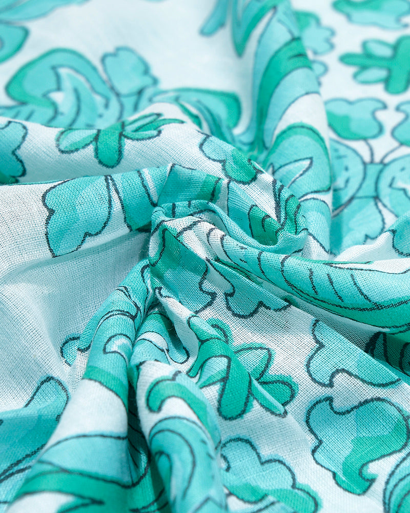Ble Resort Collection Asciugamano Verde Double Face