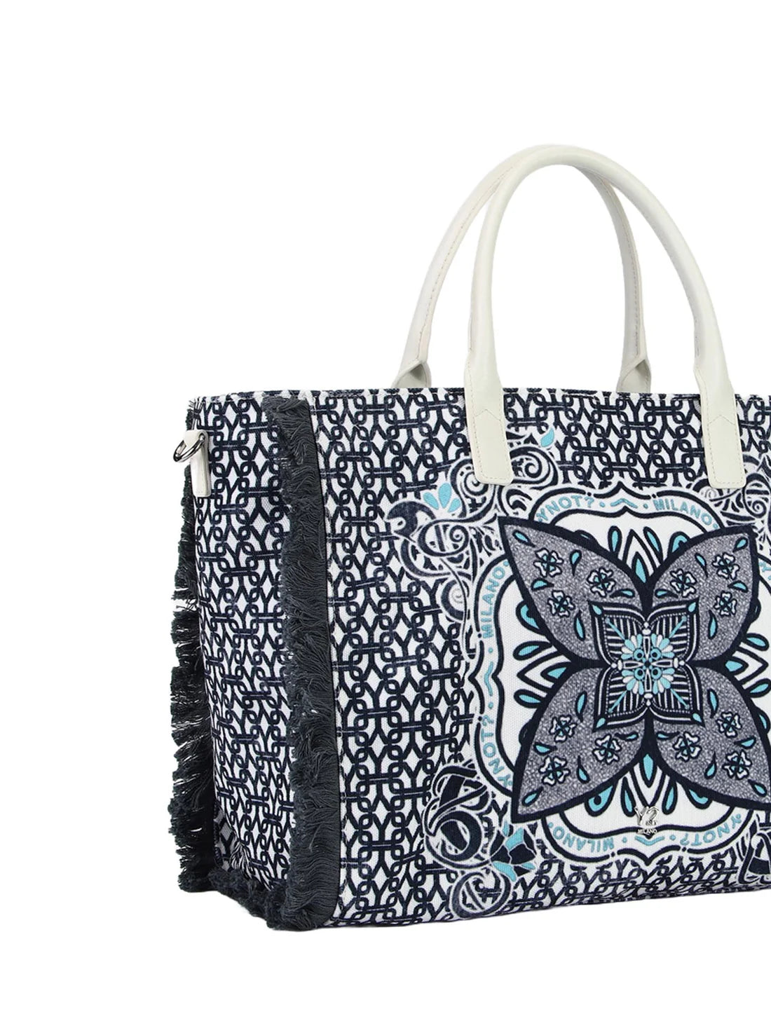 Borsa mare YNot Tote Large fantasia floreale da donna