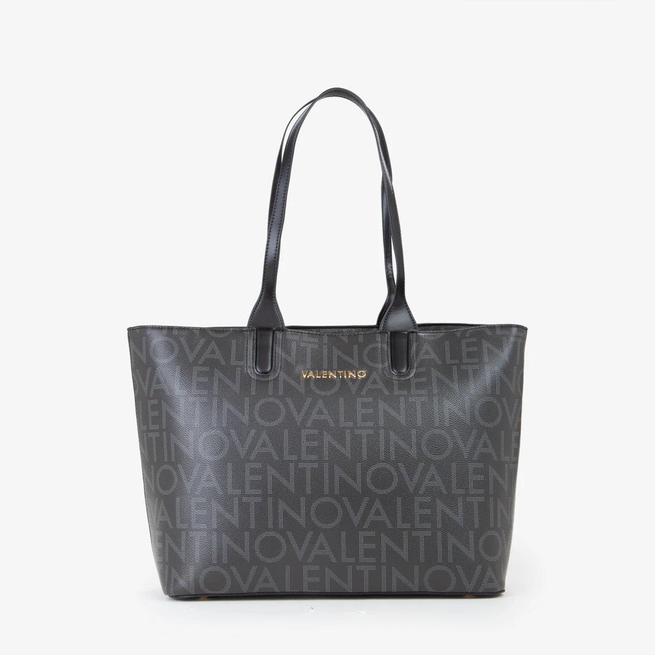 Valentino borsa shopper logata con doppi manici Nero TU | Giò Fashion