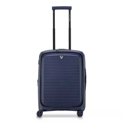 Trolley Cabina Roncato Espandibile 4 Ruote Scocca Rigida Compatto BLU TU | Giò Fashion