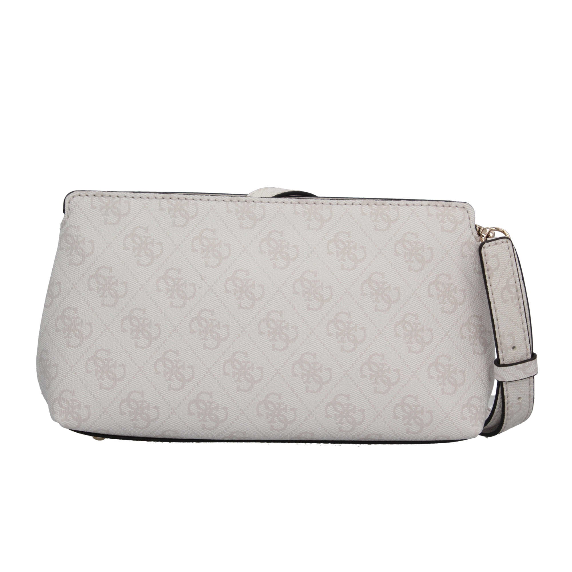 Borsa a spalla Guess con logo e tracolla regolabile BIANCO LOG TU | Giò Fashion