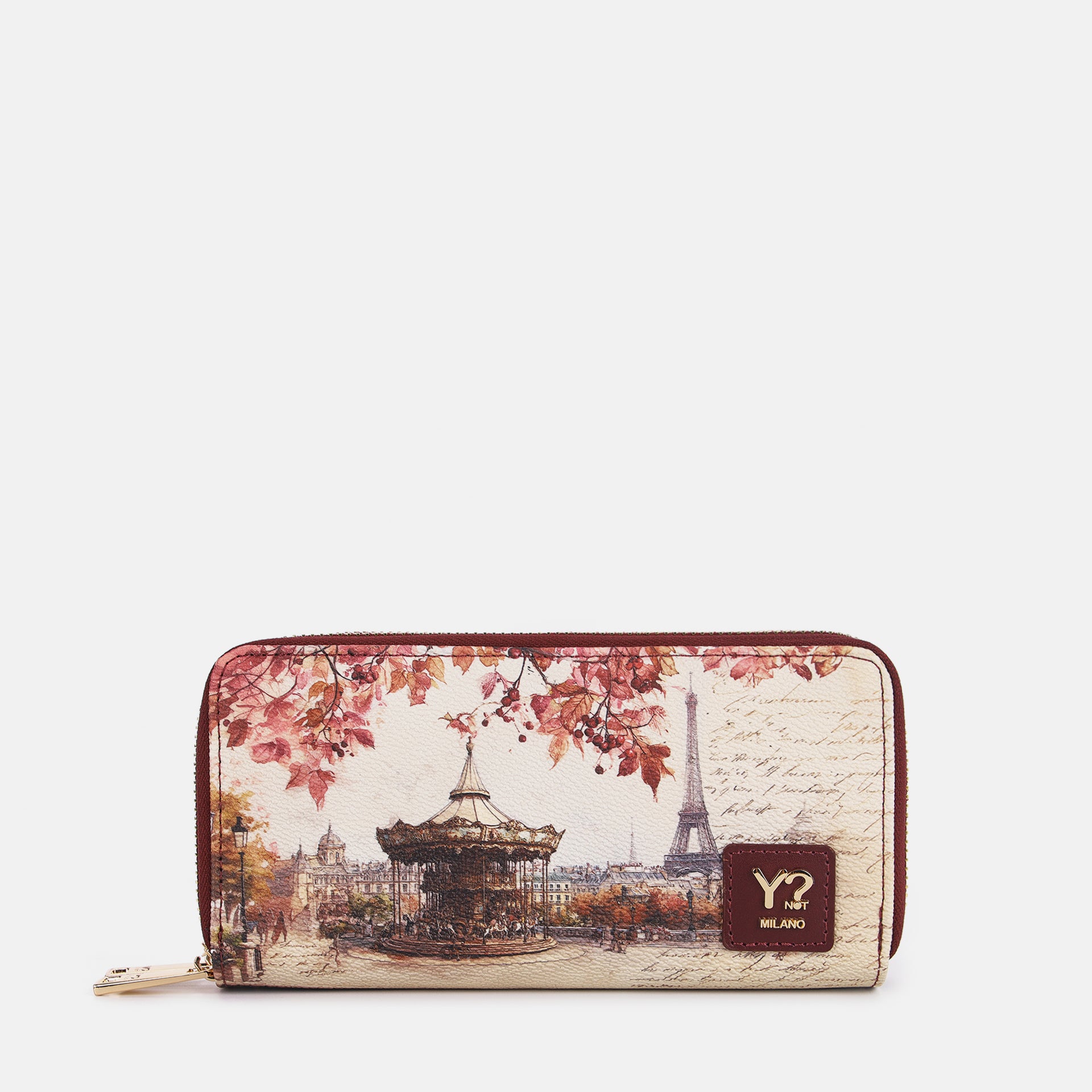 Ynot? Yes Bag Portafoglio Donna con Chiusura Zip
