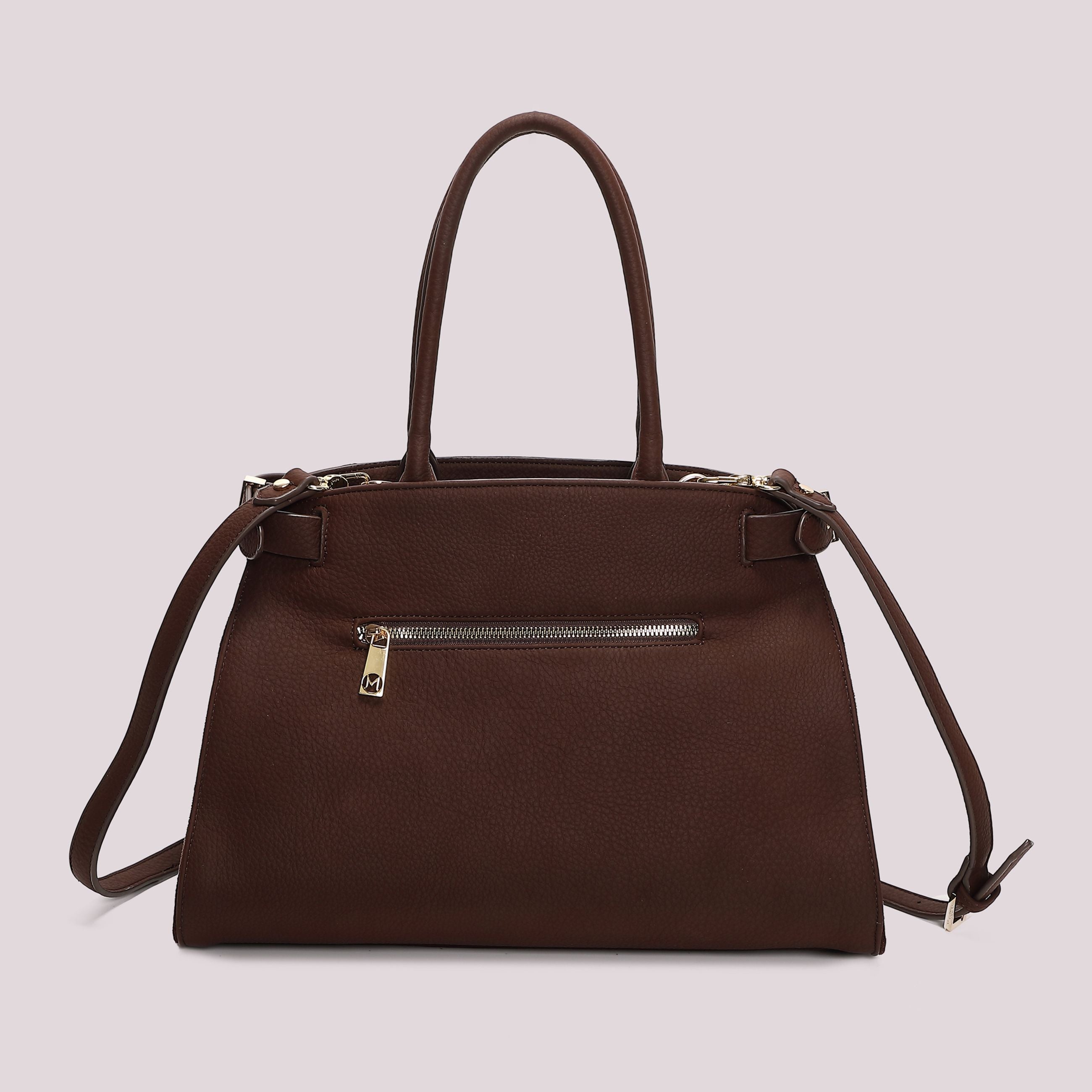 Borsa Shopping Donna Mimi Mua con Fianchi Effetto Camoscio