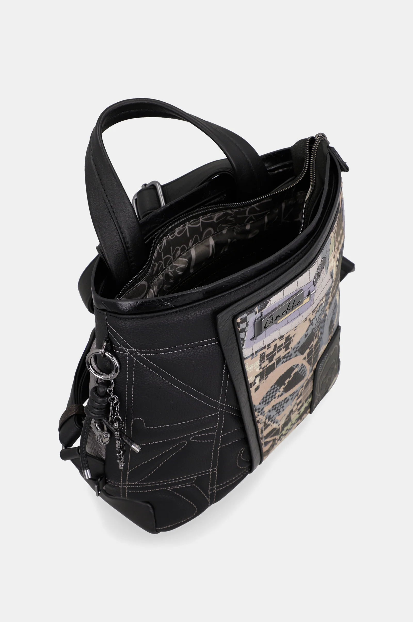 Borsa a Tracolla Piccola Donna Anekke con 3 Scomparti