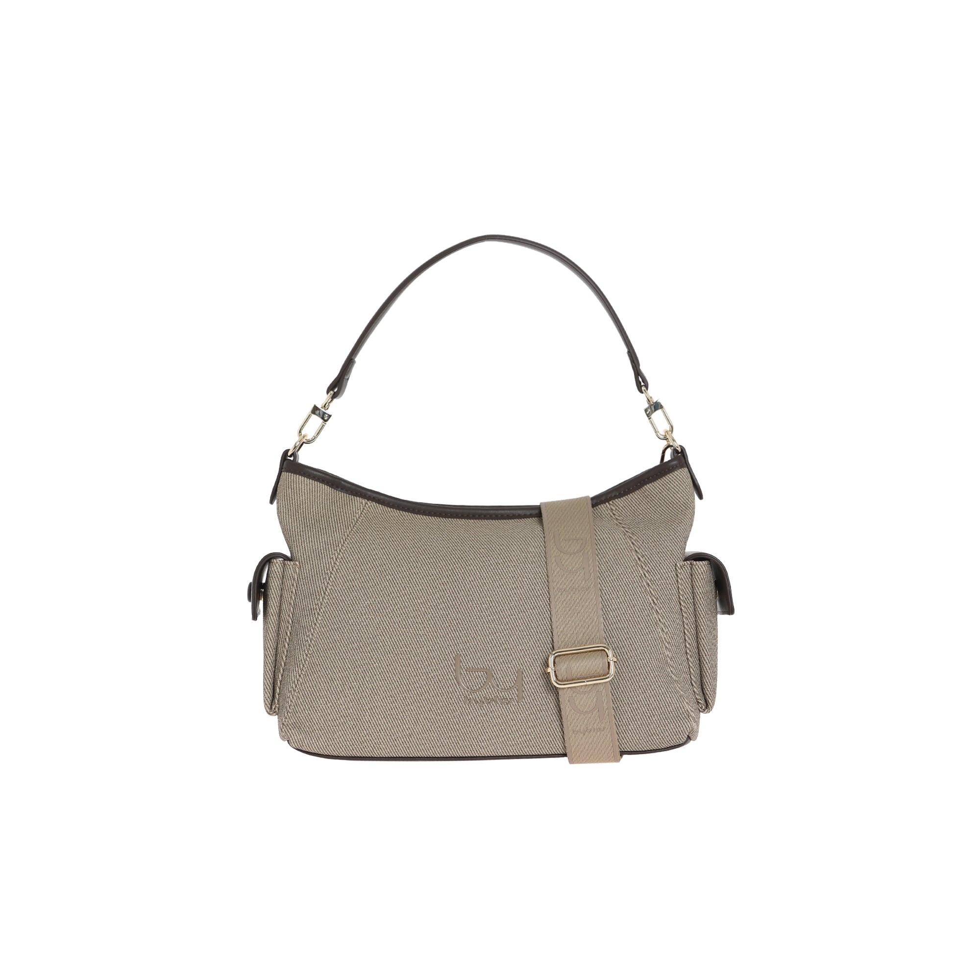 By Byblos borsa a spalla con tracolla regolabile Beige TU | Giò Fashion