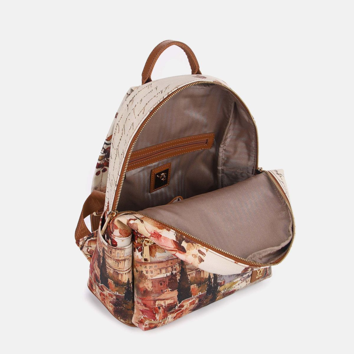 Ynot? Yes Bag Zaino Large Donna con Tasca Frontale