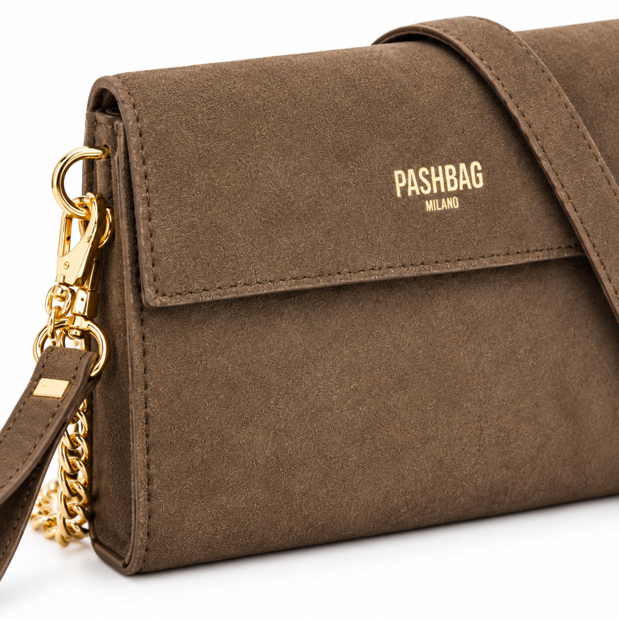 PashBag Borsa a Tracolla Compatta con Patta