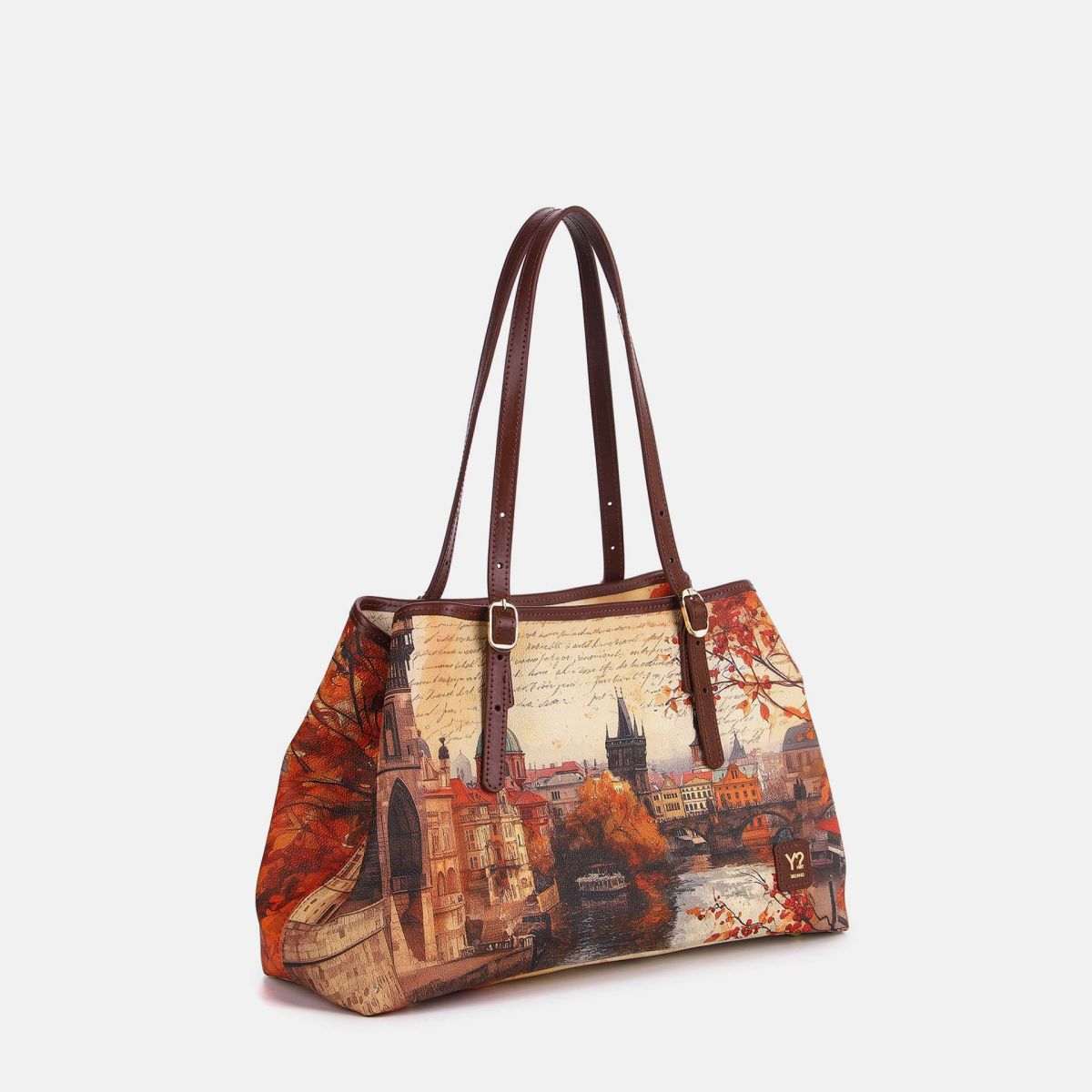 Ynot? Yes Bag Borsa Tote Grande Donna con Tracolla