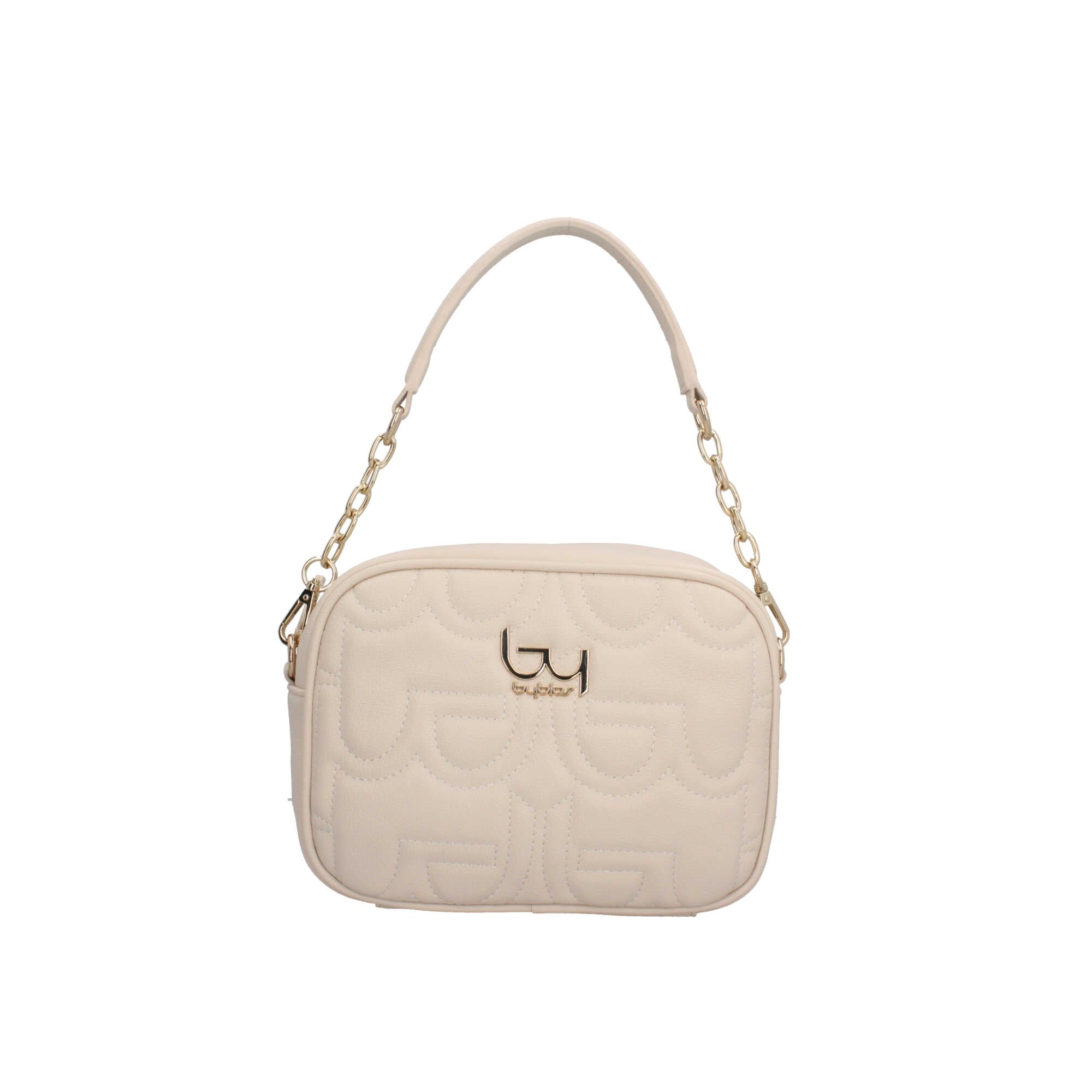 Borsa a tracolla By Byblos con catena e lavorazione trapuntata BEIGE TU | Giò Fashion
