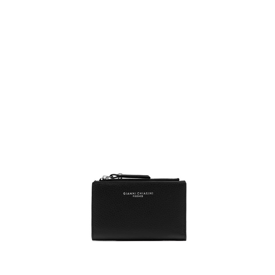 Gianni Chiarini portafoglio in pelle compatto Nero TU | Giò Fashion