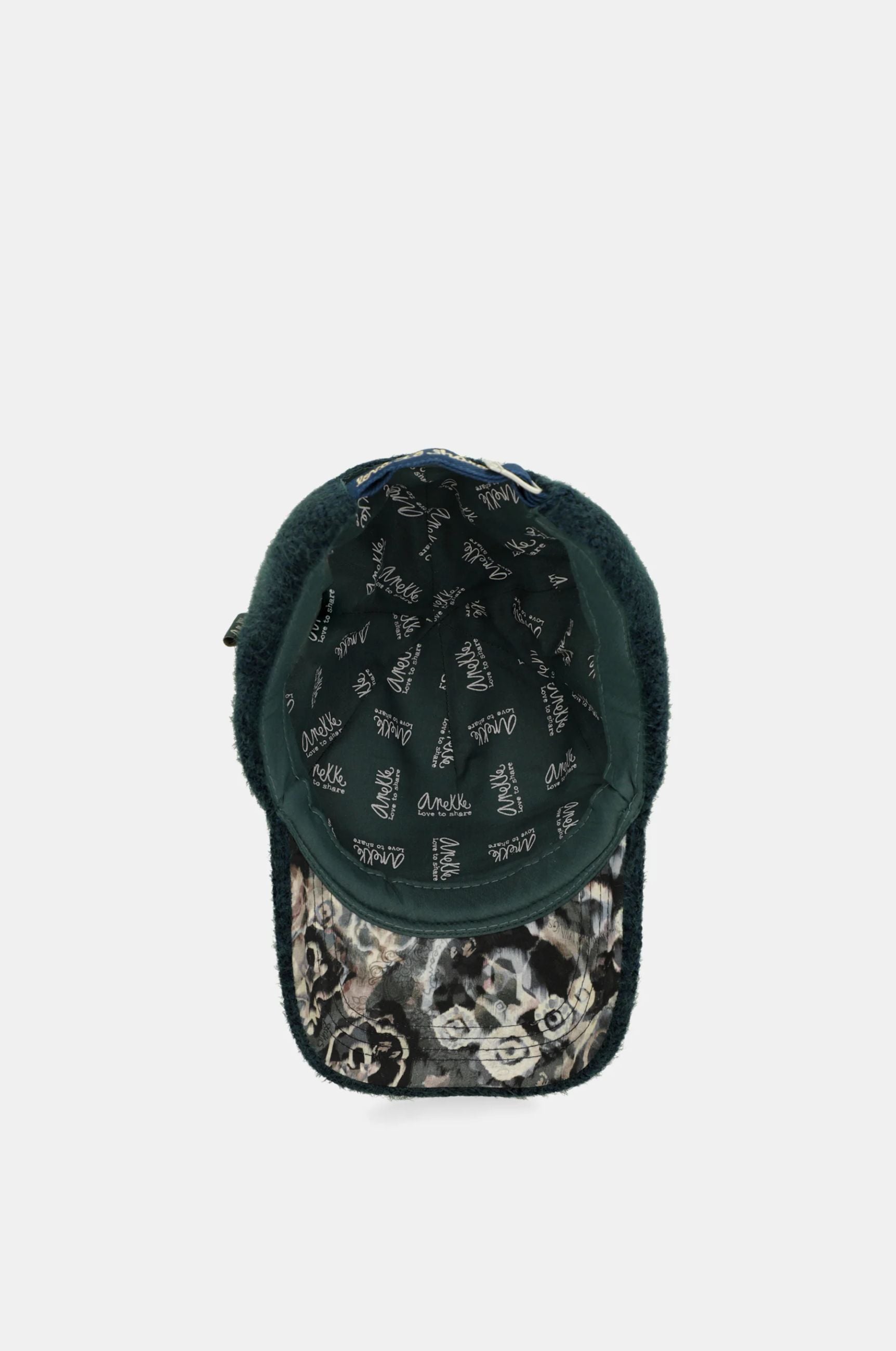 Cappellino Anekke donna in tessuto effetto pelliccia Verde TU | Giò Fashion