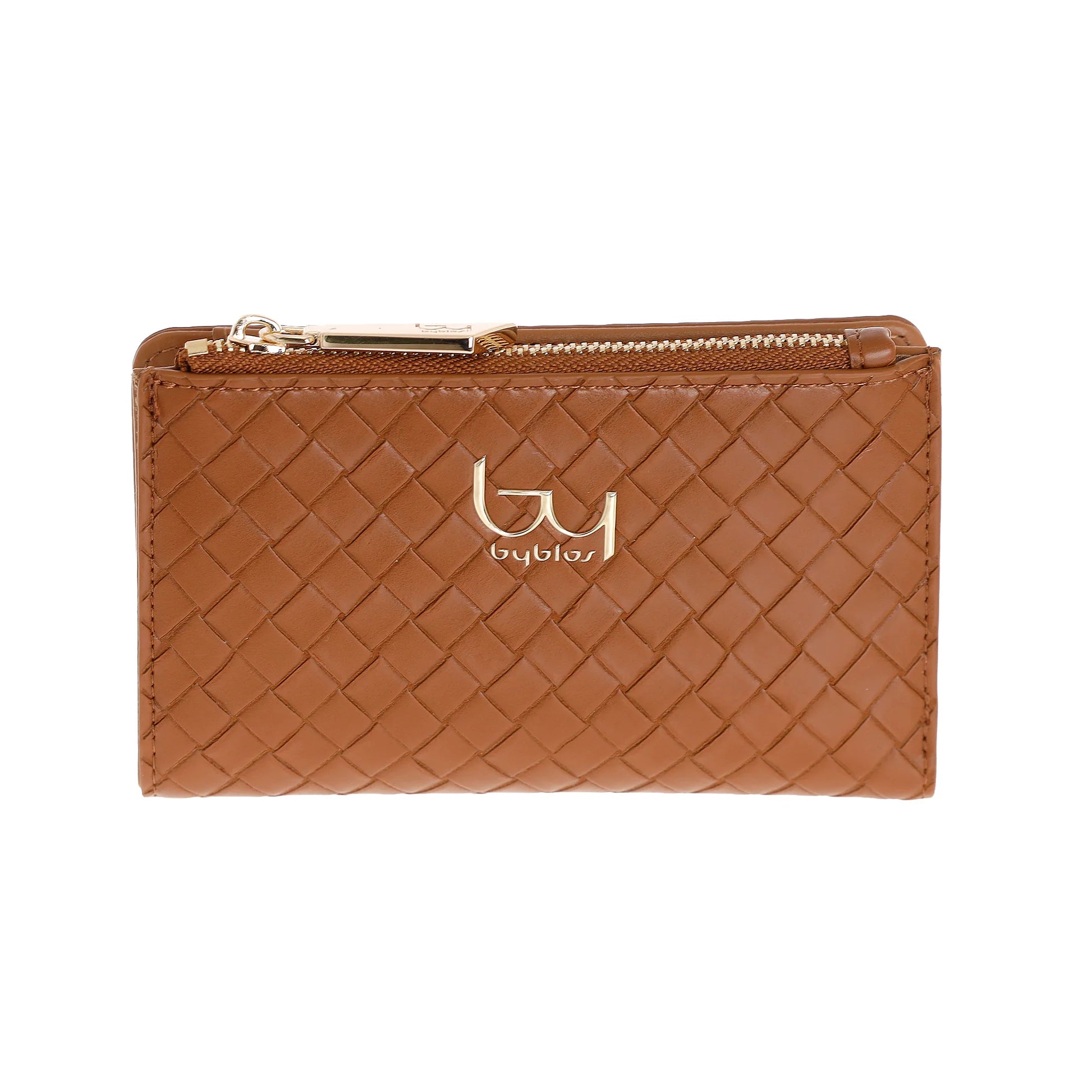 Portafoglio Donna By Byblos Bliss Intrecciato Compatto con Zip