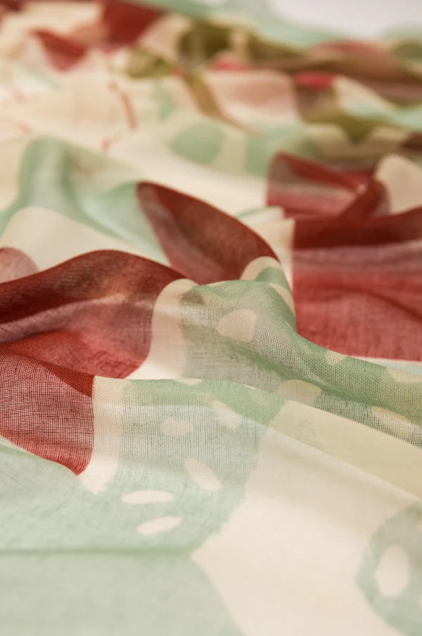 Foulard Anekke grande leggero multifunzione VERDE TU | Giò Fashion