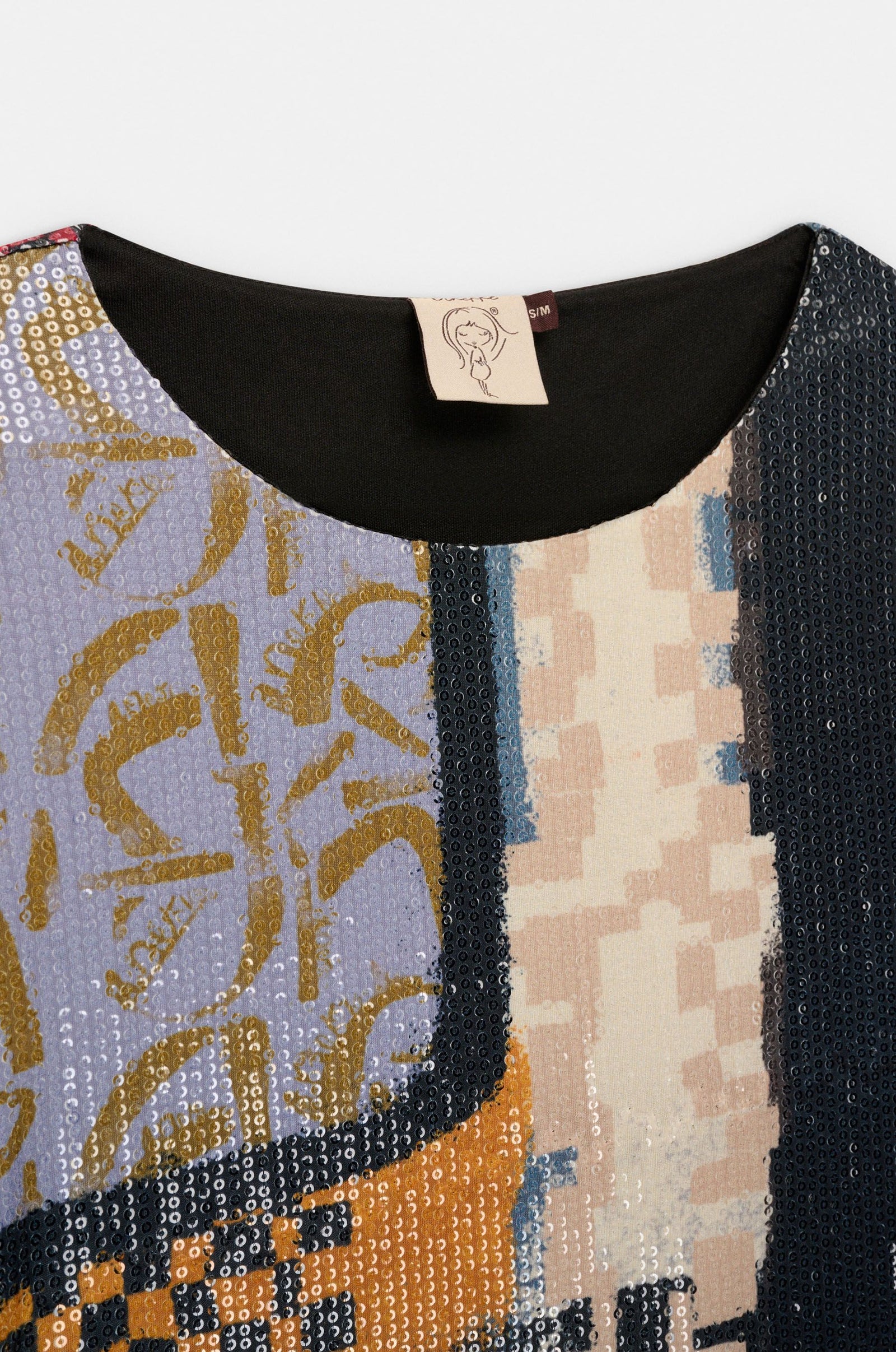 Abito Donna Anekke con Fantasia Artistica e Paillettes