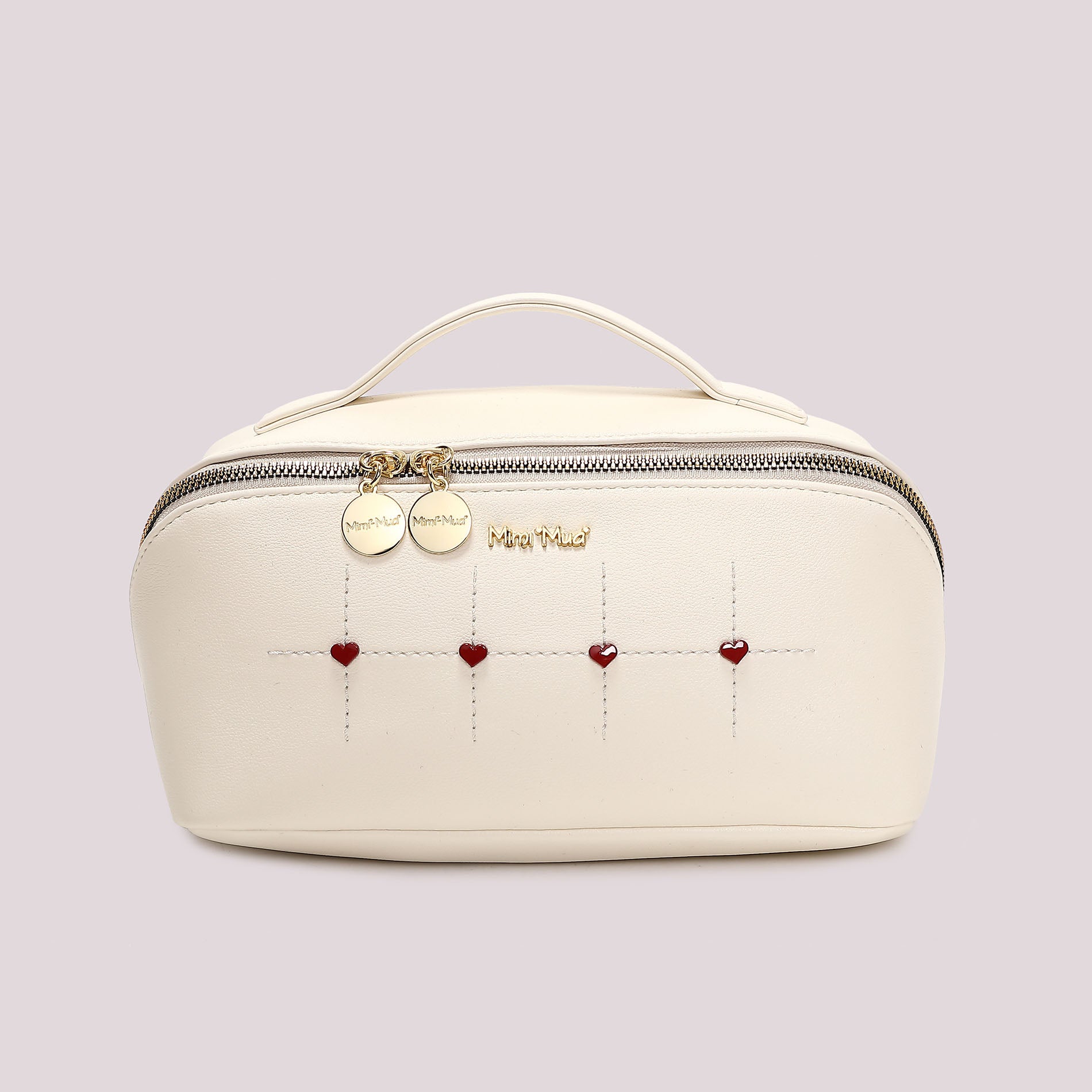 Set beauty donna Mimi Mua con pochette e portamonete coordinati design romantico Bianco TU | Giò Fashion