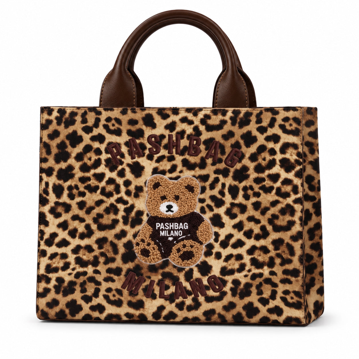 PashBag Borsa Tote Donna con Patch Teddy